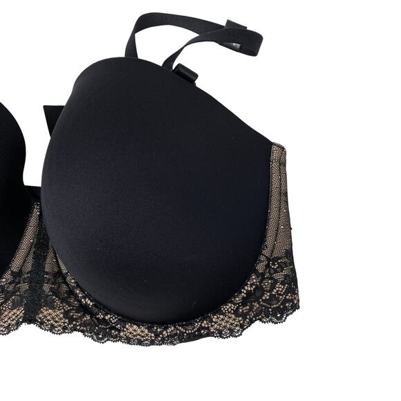 Torrid Multi-Way Bra Womens Size 40F Black Tan With Lace NEW - Picture 2 of 5